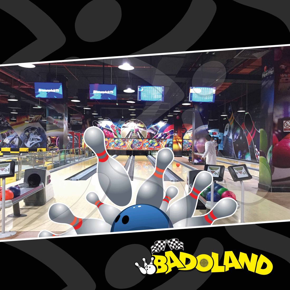 Badoland bowling lanes