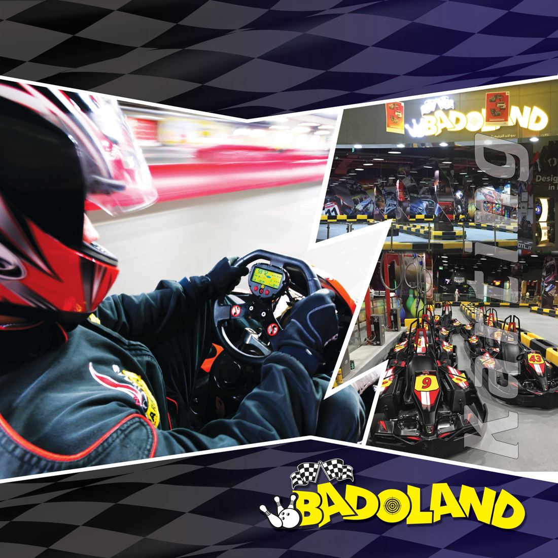 Go-karting at Badoland
