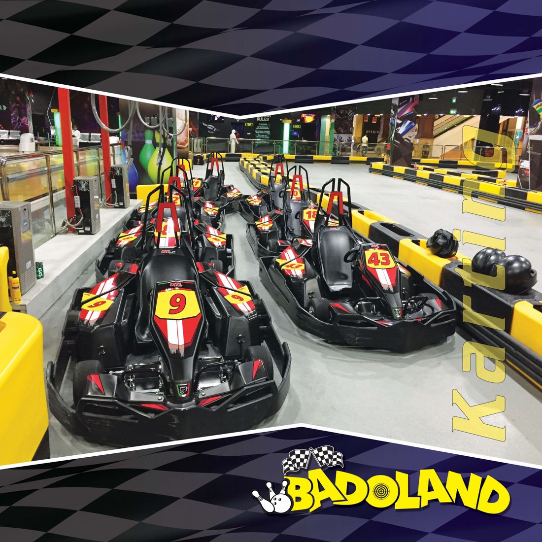 Karts ready to race