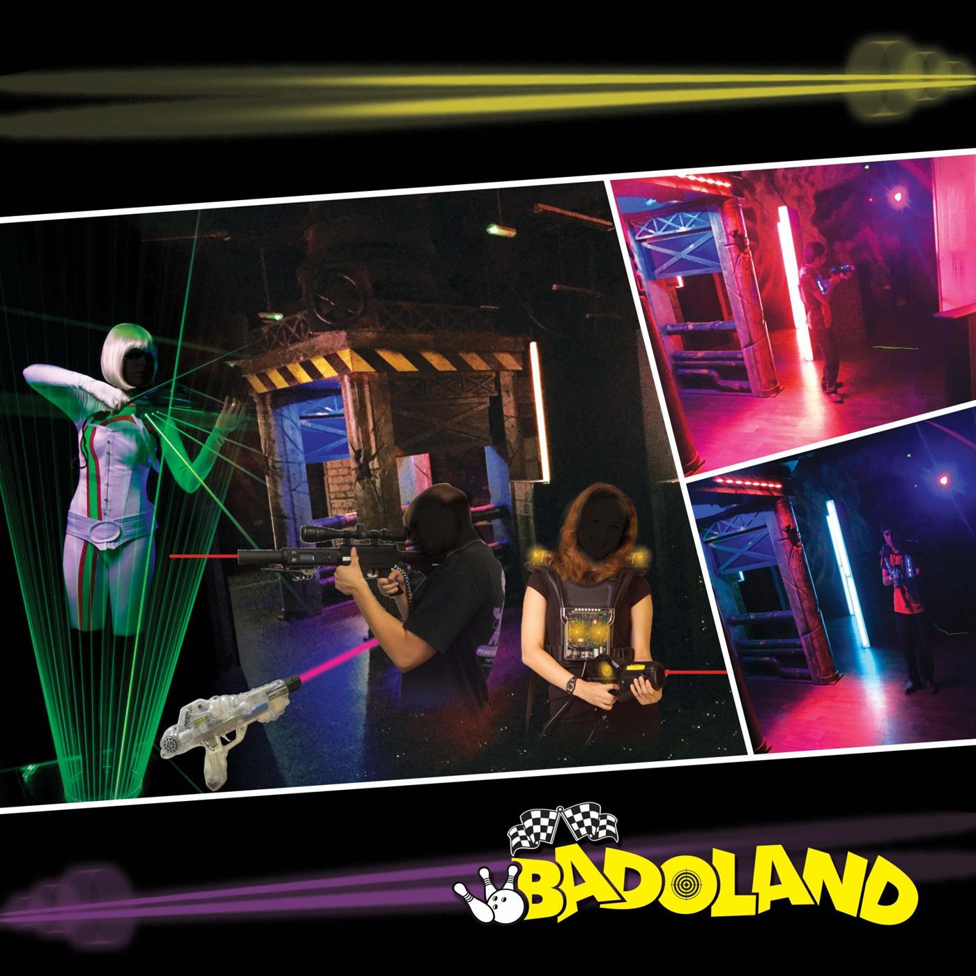 Laser tag arena