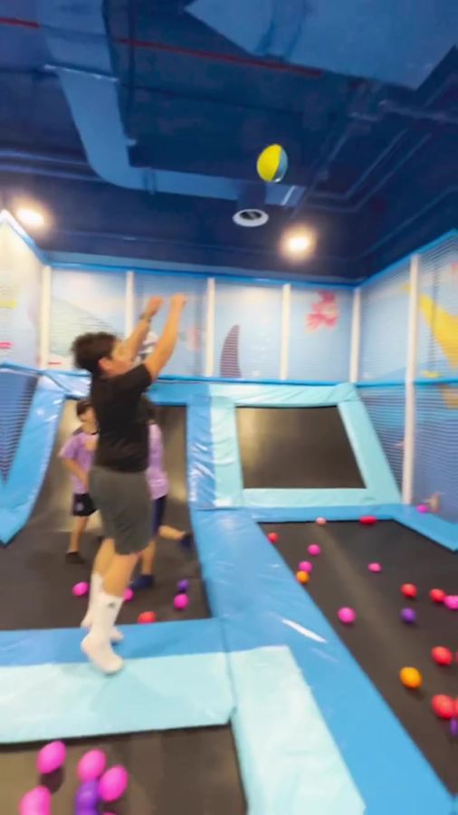 Trampoline zone