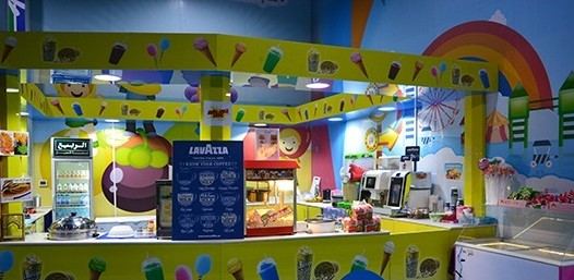 Food and beverage counter