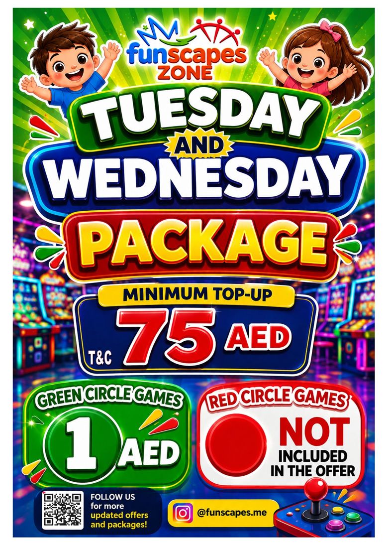 Tuesday and Wednesday package poster