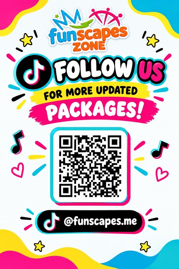 TikTok QR code — @funscapes.me