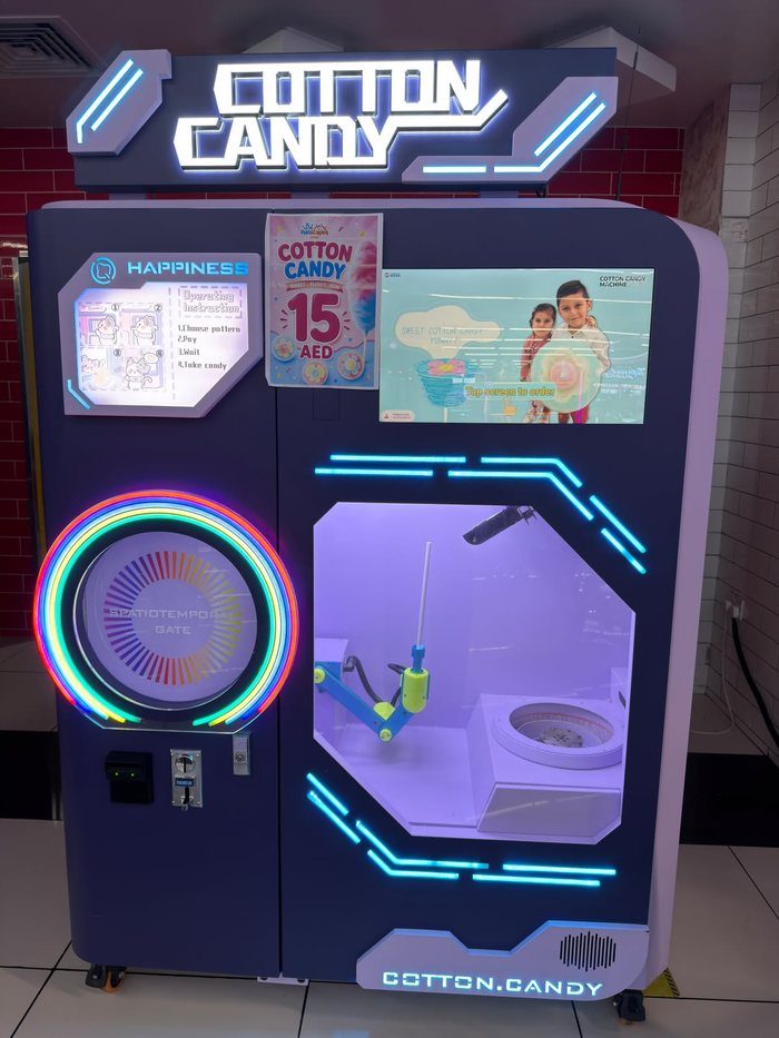 Cotton Candy Robot at Funscapes Zone RAK